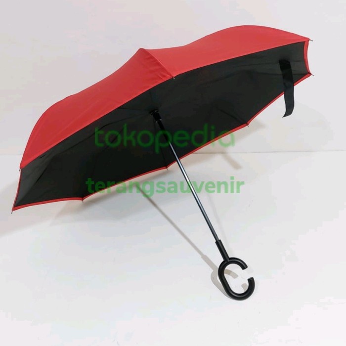 PAYUNG MOBIL-PAYUNG TERBALIK-PAYUNG TERBALIK GAGANG C-PAYUNG CUSTOM