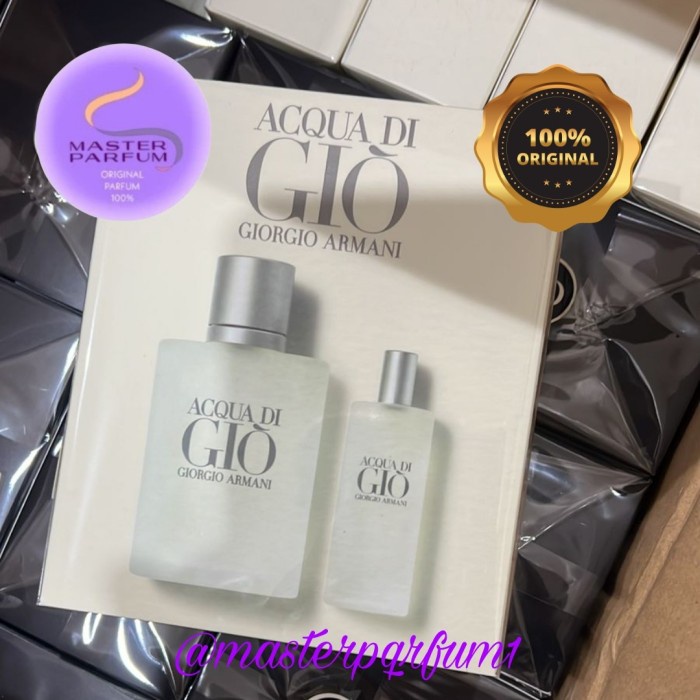 Giorgio Armani acqua di gio set travel. ORIGINAL 100%