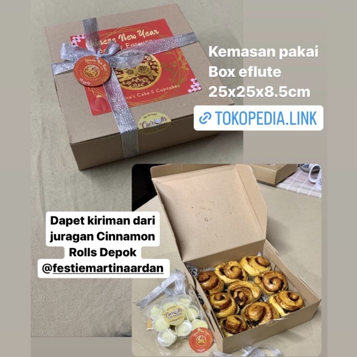 

party- Box Eflute 25x25x8.5cm (ukuran luar box)