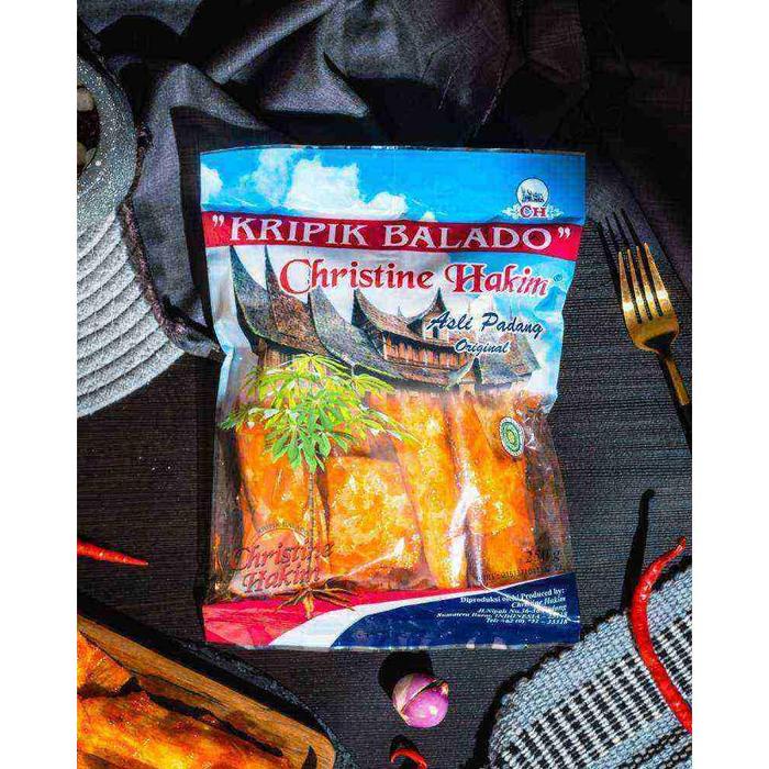 

..... Kripik Balado Panjang [250 G] Christine Hakim [ Kemasan Biru ]