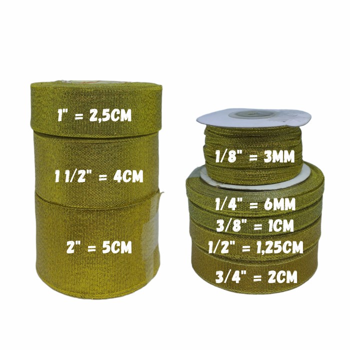 

party- LENGKAP UKURAN PITA SATIN SATEN GLITTER EMAS GOLD PERAK SILVER PER ROL