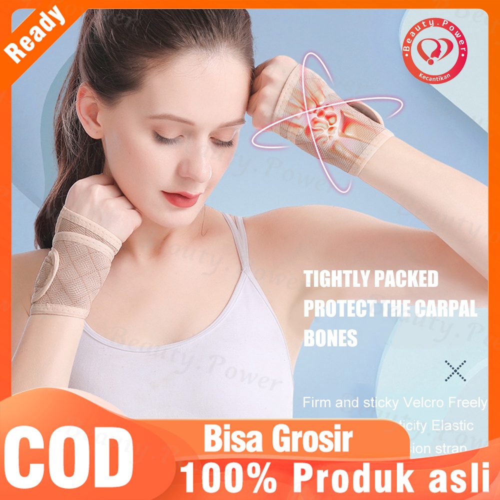 DEKER PELINDUNG PERGELANGAN TANGAN ADJUSTABLE REVERSIBLE UNTUK OLAHRAGA / RADANG SENDI / TENDONITIS