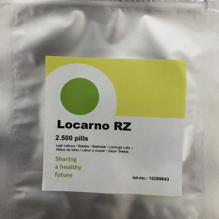 DISKON SUPER BENIH LOCARNO RZ GREEN LOLLO LETTUCE LOCARNO RIJK ZWAAN - 2500 PILLS PACKING AMAN