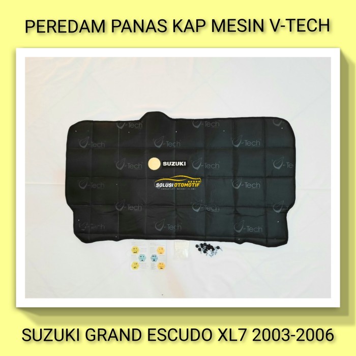 Populer Suzuki Grand Escudo Xl7 Peredam Panas Kap Mesin Mobil Vtech + Klip