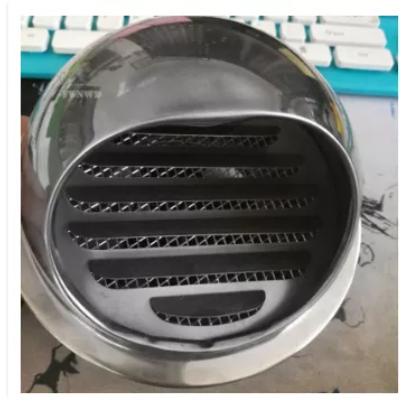 Original Stainless Steel Wall Air Vent Ducting Ventilation Exhaust -Gratisongkir