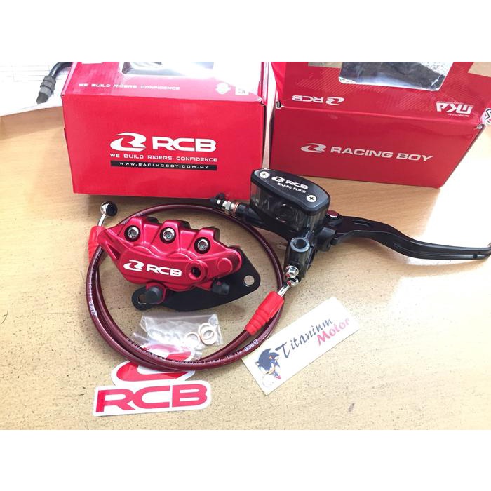 MASTER REM RCB PLUS SELANG REM RCB KALIPER RCB SEMUA MOTOR SIAP KIRIM