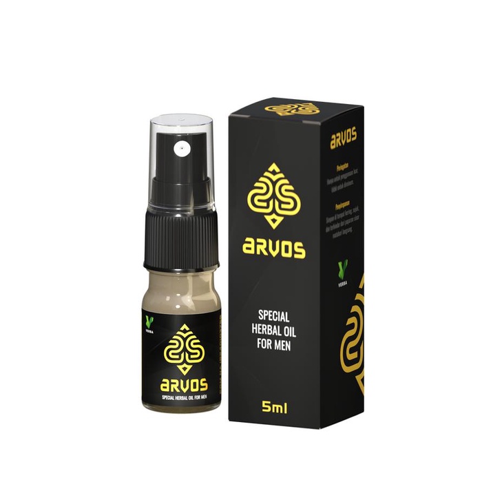 Ready- Herbal Oil Arvos Minyak Spray Premium Ori Arvos Spray