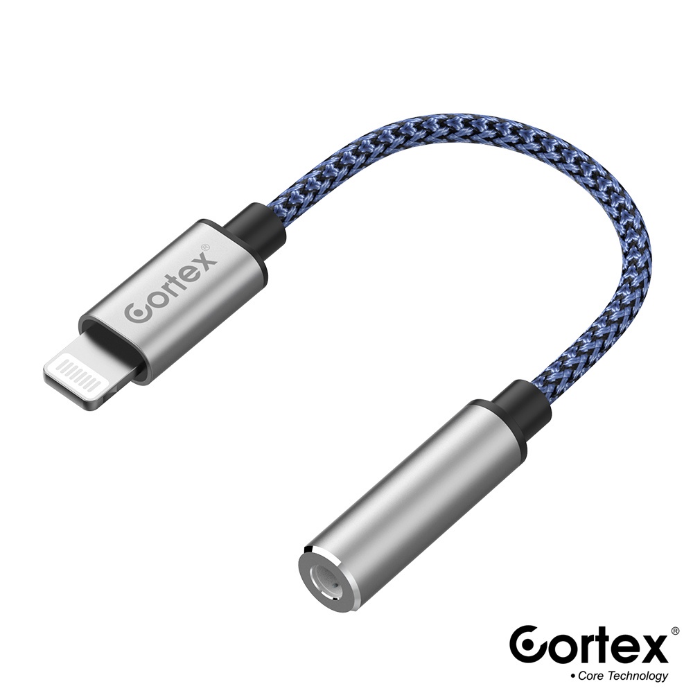 TerLengkapDong- Cortex MH220 Splitter Converter lightning iP to headphone jack 3,5mm HEADSET ORI IC