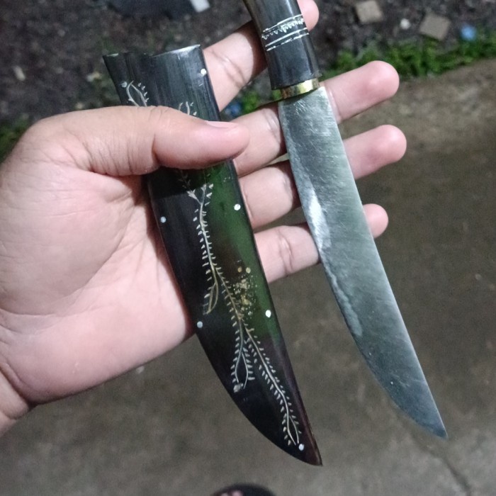 PREMIUM pisau daging sisiit bajaa per full tanduk