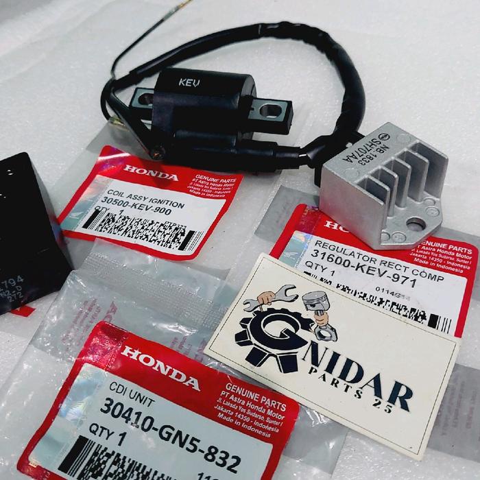Sale Terbatas Cdi+Koil+Kiprok Pengapian Honda Supra Fit Supra Astrea Prima Lagenda Mesin Motor