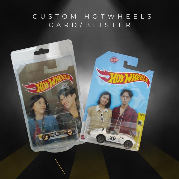 TERMURAH CUSTOM CARD HOTWHEELS PHOTO / BLISTER