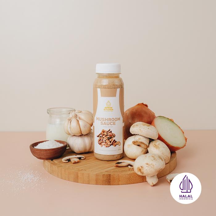 

GV636 Apron Kitchen Mushroom Jamur Saus Bumbu Masakan Steak Daging 250ml Instan TERBARU