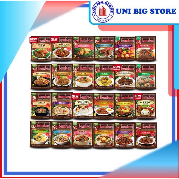 

ED528 Bamboe Export Bumbu Instan Varian A BIG SALE