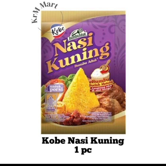 

FX230 Kobe Nasi Kuning Bumbu Aduk Instan 15gr DISKON