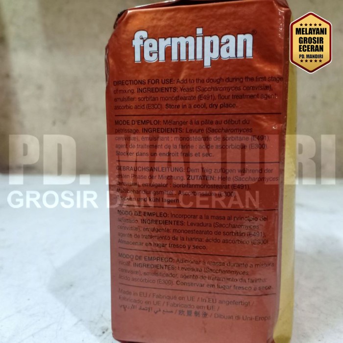 

Lezat- FERMIPAN BROWN 500 GR / RAGI KERING / Ragi Instant