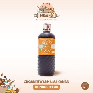 

Lezat- Cross Egg Yellow 450ML pewarna makanan kuning telur kuning tua