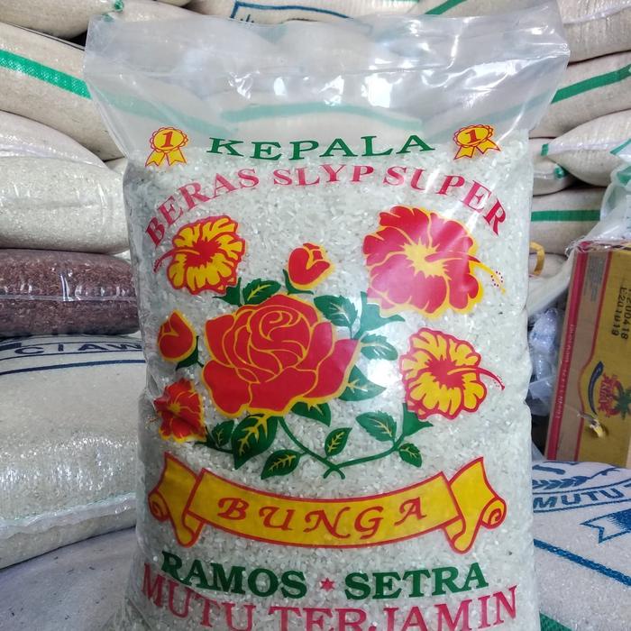 

Lezat- BERAS SETRA RAMOS CAP BUNGA 5 KG