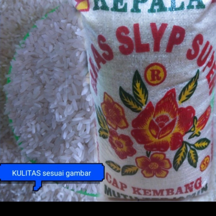 

Lezat- beras cap kembang 25kg pulen