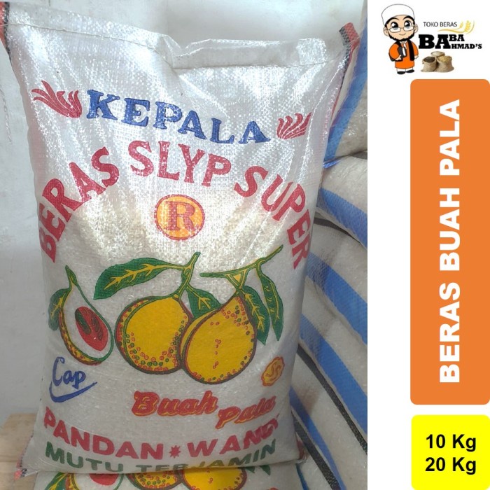 

Lezat- BERAS CAP BUAH PALA (PANDAN WANGI) - 5KG/10KG/20KG/25KG
