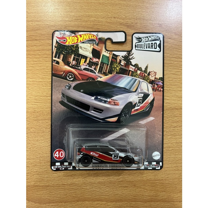 HOTWHEELS PREMIUM BOULEVARD HONDA CIVIC EG CUSTOM VERSION