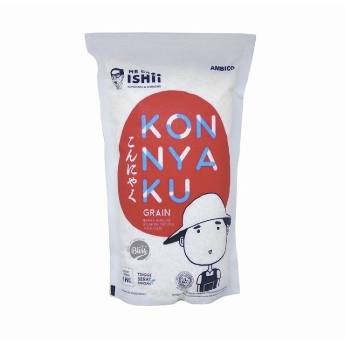 

Lezat- BERAS SHIRATAKI 1KG / KONYAKU RICE 1KG