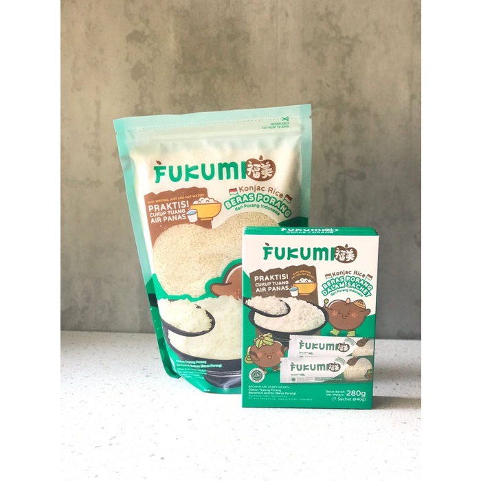 

Lezat- Fukumi Beras Porang Pouch 1Kg