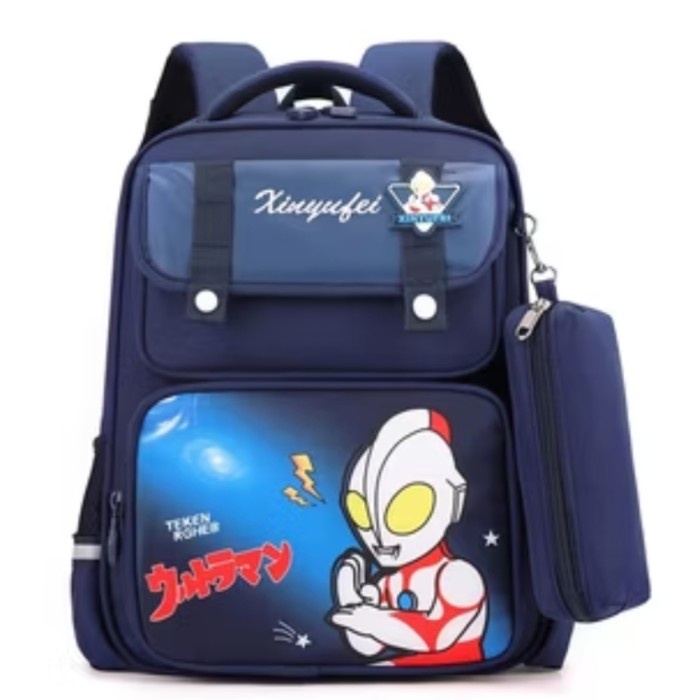 Tas ransel ultraman anak import tas ransel anak cowok ultraman import