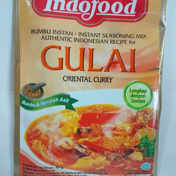

EW234 Bumbu Instan GULAI ORIENTAL CURRY 45g NEW