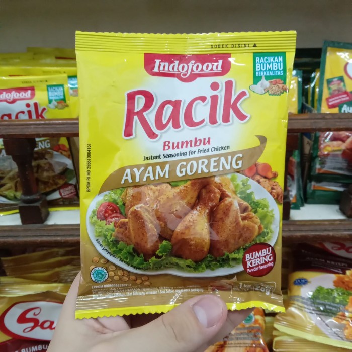 

QQ239 INDOFOOD RACIK BUMBU INSTAN AYAM GORENG 26g DISKON