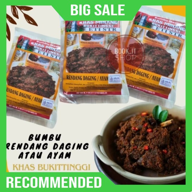 

UI710 BUMBU RENDANG INSTAN KHAS MINANG TERBARU