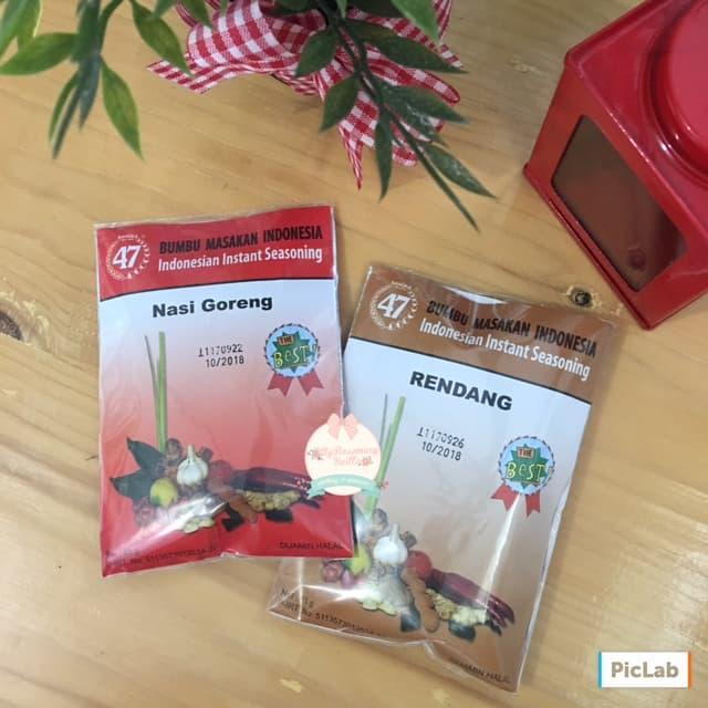 

EX421 Bumbu 47 masak praktis instan malang nasi goreng merah rendang BIG SALE