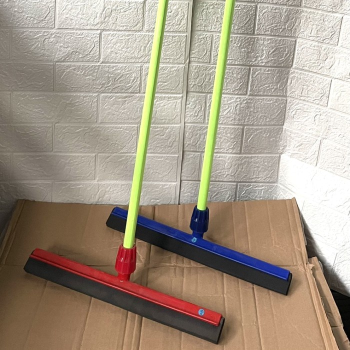 PREMIUM Wiper Lantai Double Karet Pel lantai Karet Serokkan Air Sorong Air