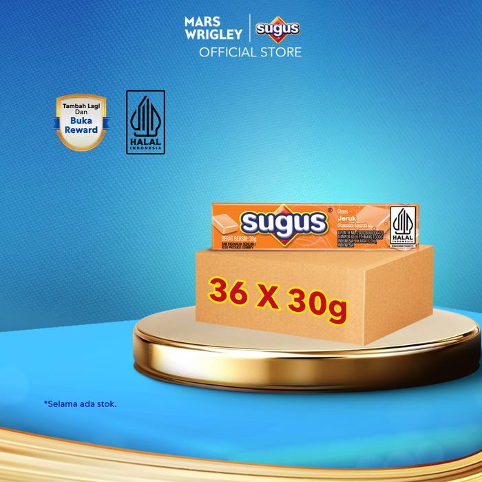 

SUGUS Stick Orange 30g X36 - Permen Lunak - Sweet Candy