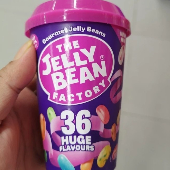 

the jelly bean factory 36 huge flavours cup 200gr/permen/candy