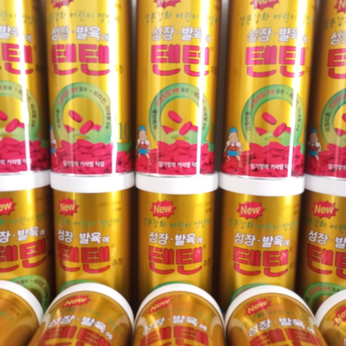 

TENTEN CHEWABLE TABLET VITAMIN KOREA isi 120 PCS GROWTH VIT
