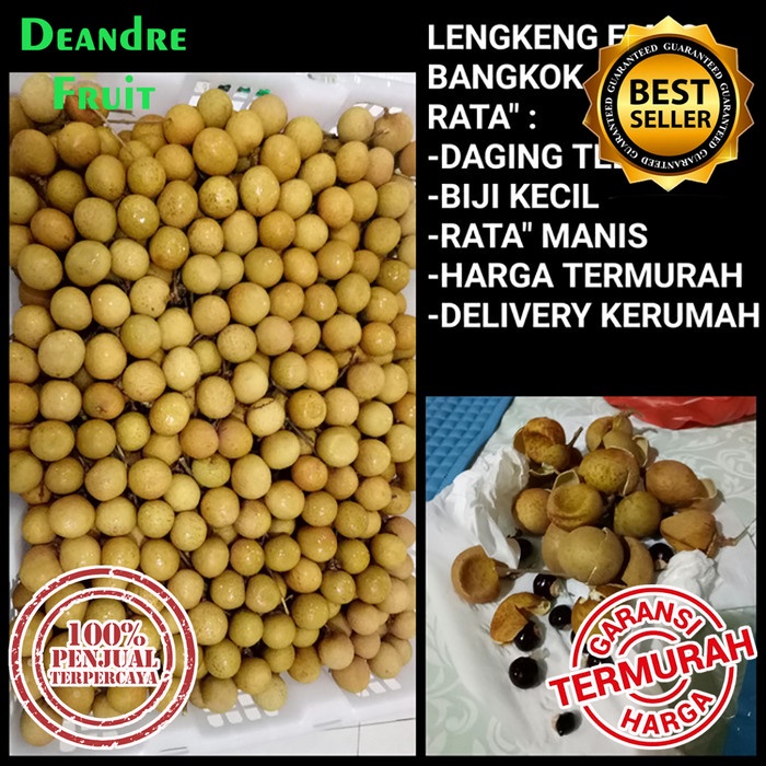 

Lezat- Buah Lengkeng 1kg Jumbo Emas Bangkok ASLI TERMURAH Kelengkeng perkilo