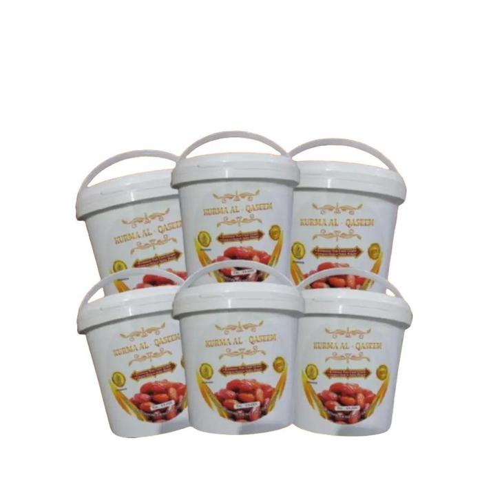 

Lezat- Kurma Madu Khalas Al-Qaseem Kemasan 1 Ember 500 Gram Lembut dan Manis Food Snacks Toples
