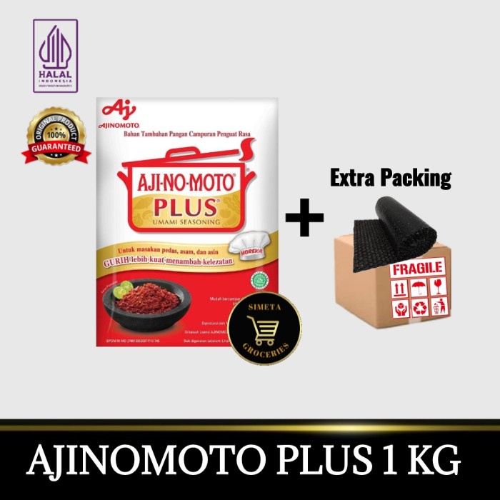 

Lezat- Ajinomoto Plus Seasoning 1 Kg
