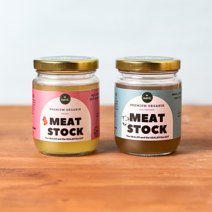 

Lezat- ORGANIK CHICKEN MEAT STOCK,menu makanan cocok untuk baru mulai MPASI