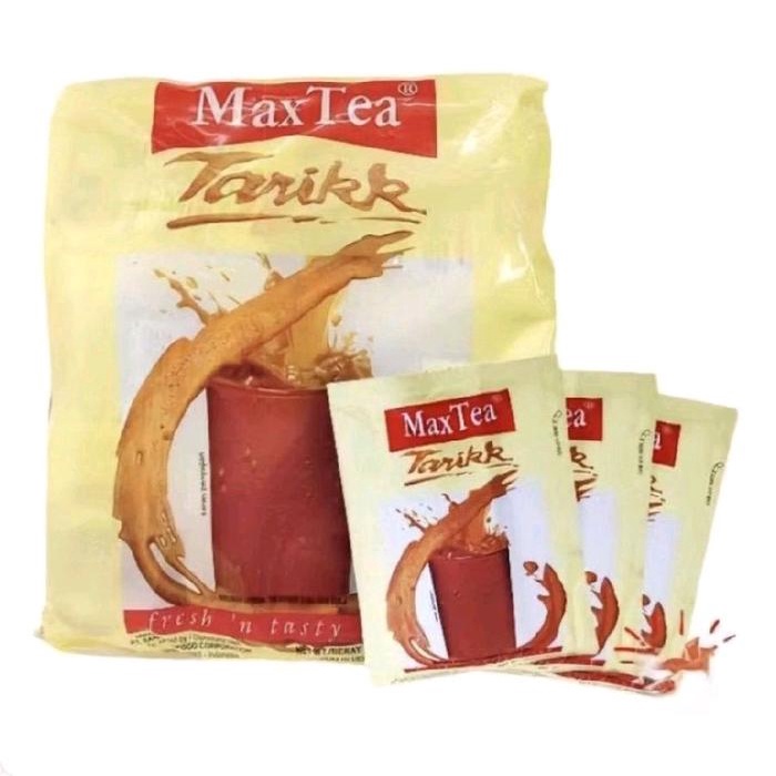 

Maxtea teh tarik max tea 1 pak isi 5 renceng ( PAK )