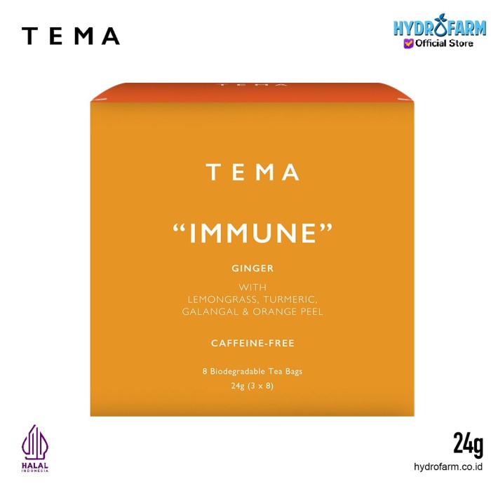 

Tema - Tea Bags Immune / Ginger Turmeric Galangal