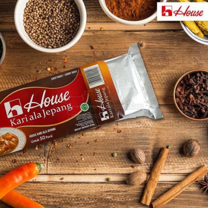 

Lezat- House Curry Sauce Mix- Bumbu Saus Kari lokal ala Jepang- 1 kg