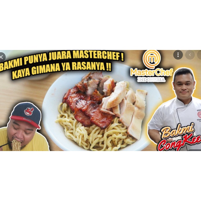 

Bakmi Congkee Cong kee Frozen, punya pemenang Master Chef Indonesia 6