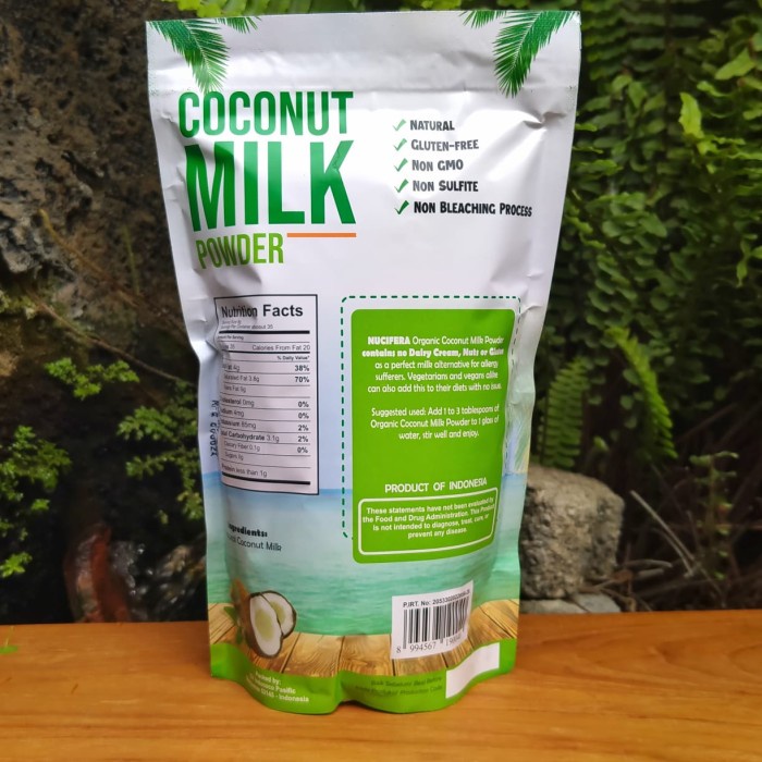 

Lezat- Nucifera Organic Coconut Milk Powder 250gr