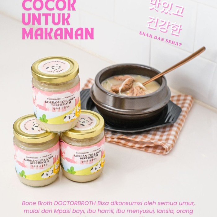 

Lezat- Doctor Broth x Michimomo Korean Collagen Chicken Broth