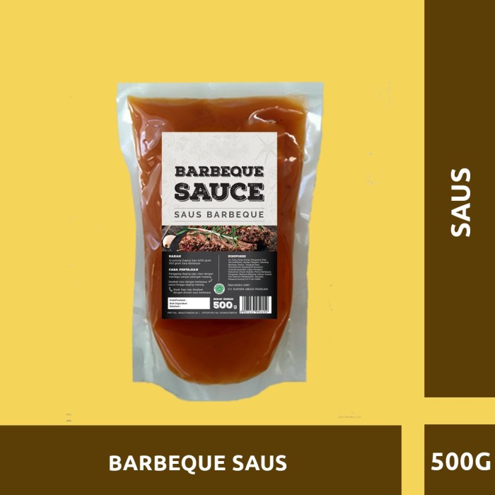 

Lezat- paket bbq sauce 500gr isi 4