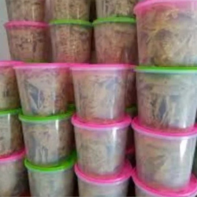 

Peyek Rempeyek Udang Rebon, Teri, Kacang Tanah, Kacang Hijau Pertoples