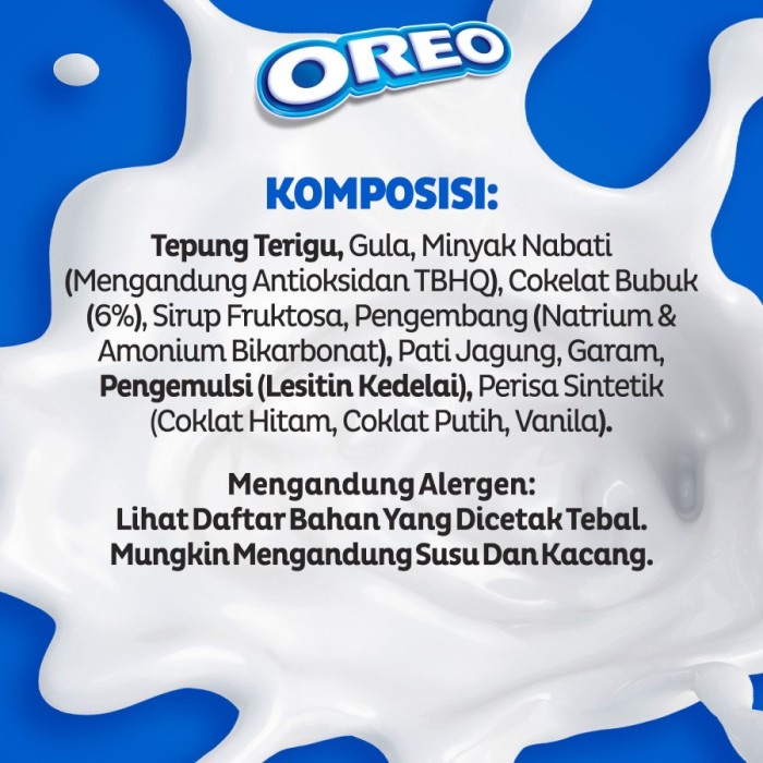 

Oreo Biskuit Peanut Butter & Chocolate 119.6g - 3 Pack - Snack