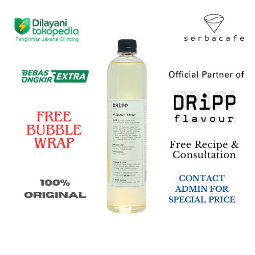 

Dripp Syrup Hazelnut (760 ml)