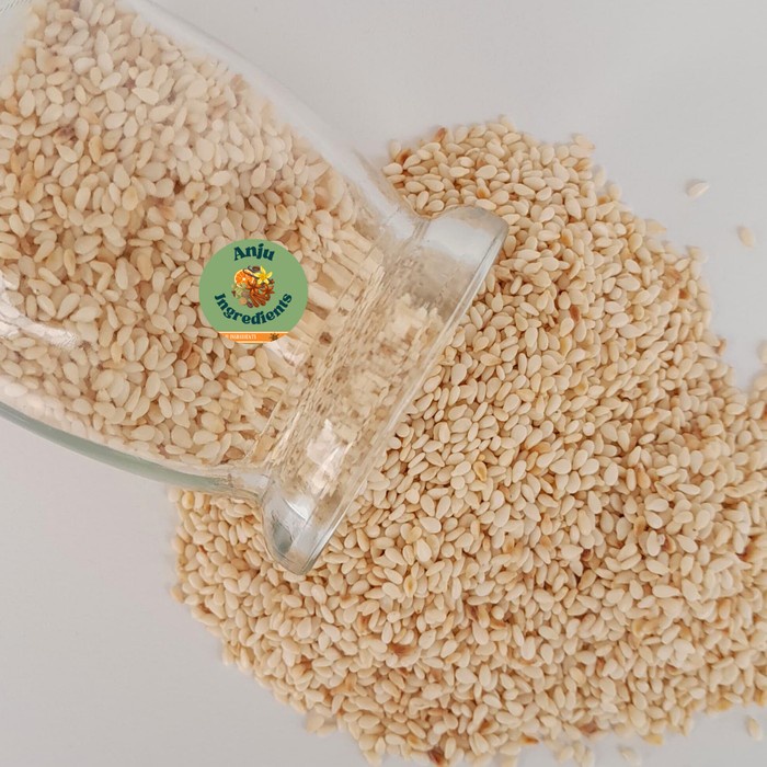 

Wijen putih sangrai 500gr / wijen matang / white seeds roasted